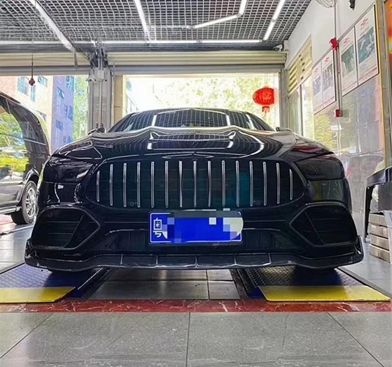 Suitable for the New  GT50 Carbon Fiber Babs Front Lip Rear Lip Skirt Tail air Knife